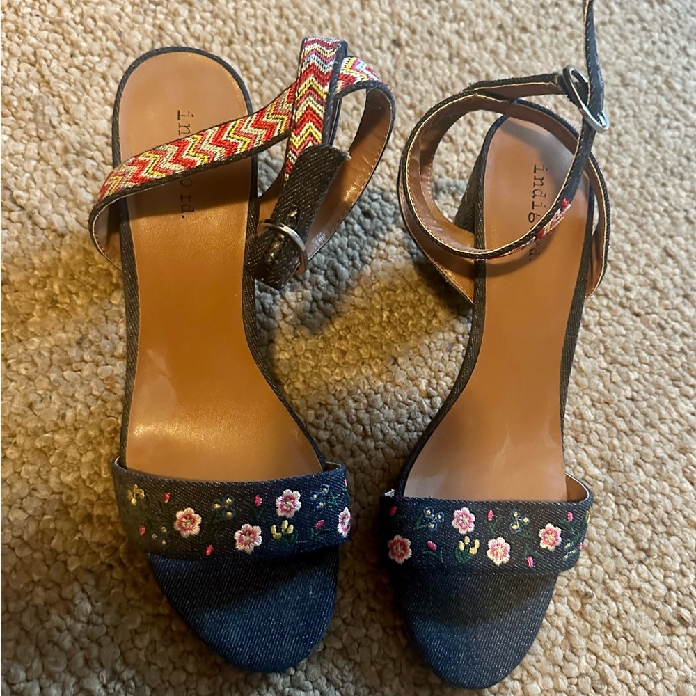 Womens High Heels Indigo brand